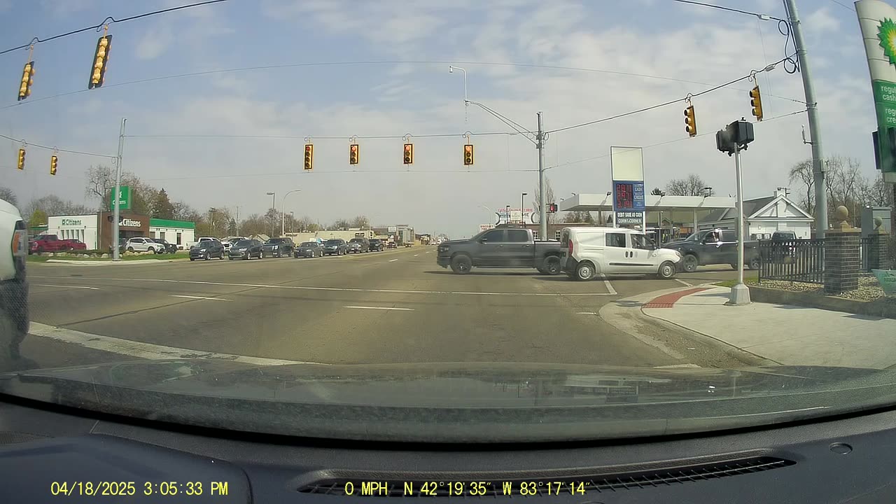 Roundtrip Drive From Levagood Area, Dbn; To Taj Cuisine Indian Pak Food, Garden City, MI, 4/18/25