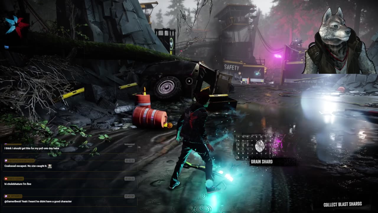 Stream 287: Playing Infamous Second Son on PS5 Pro