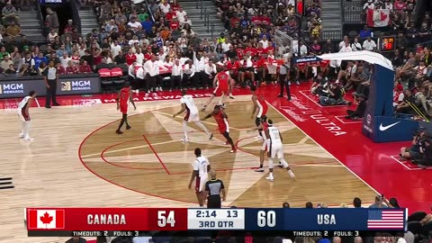 USA Vs CANADA Basketball Match 2025