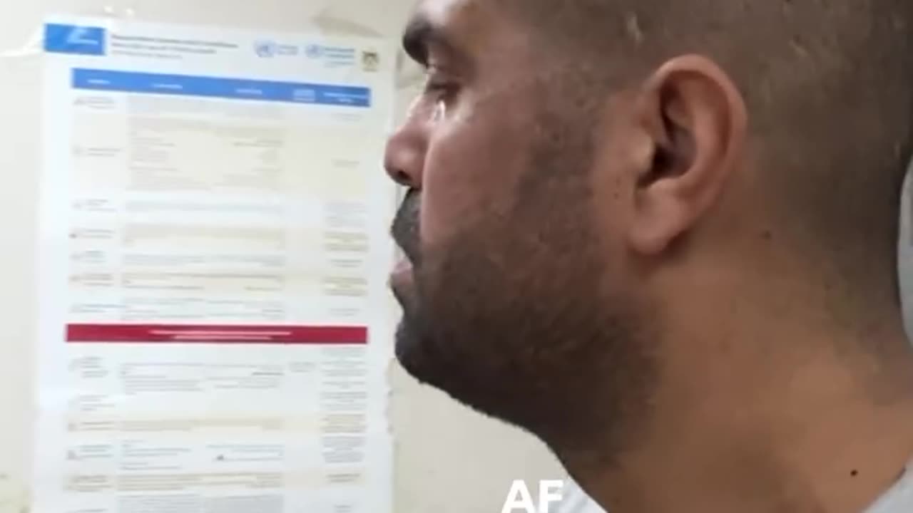 Ten freed prisoners arrived today at Al-Aqsa Martyrs Hospital after being released