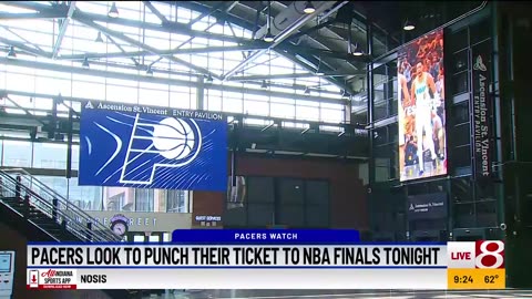Pacers look to punch their ticket to NBA finals tonight