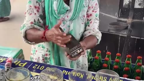 😂🍾 India's Nuclear Soda Lady: A Must-See! | FunFM
