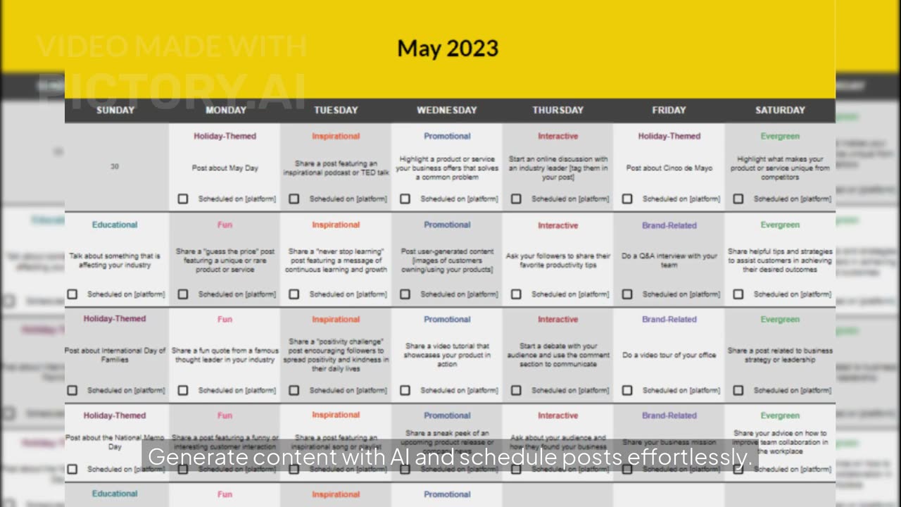 How to Build a Social Media Content Calendar in 2025 | SocialBee