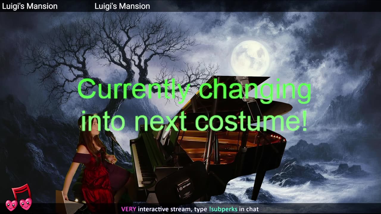 Halloween Music with Costume Changes