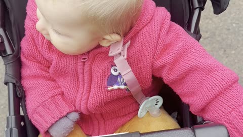 Big Sister Steals My Hat — Baby Kayla’s Funny Reaction 👒😂