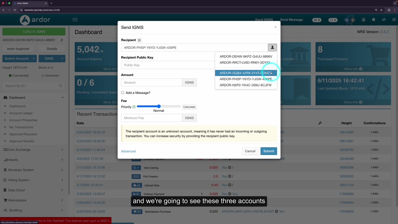 87 How to Use Ardor's Switch Account Feature