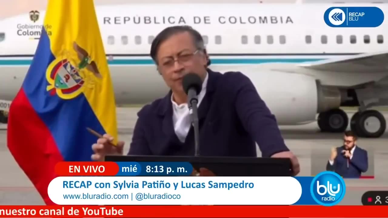 Colombia's President Gustavo Petro just recklessky TAUNTED President Trump