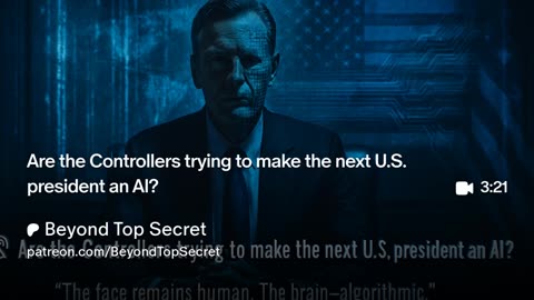 Are the Controllers trying to make the next U.S. president an AI?