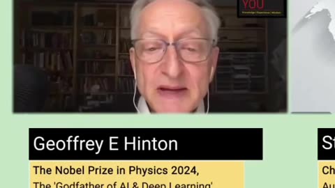 Godfather of AI, Geoffrey Hinton