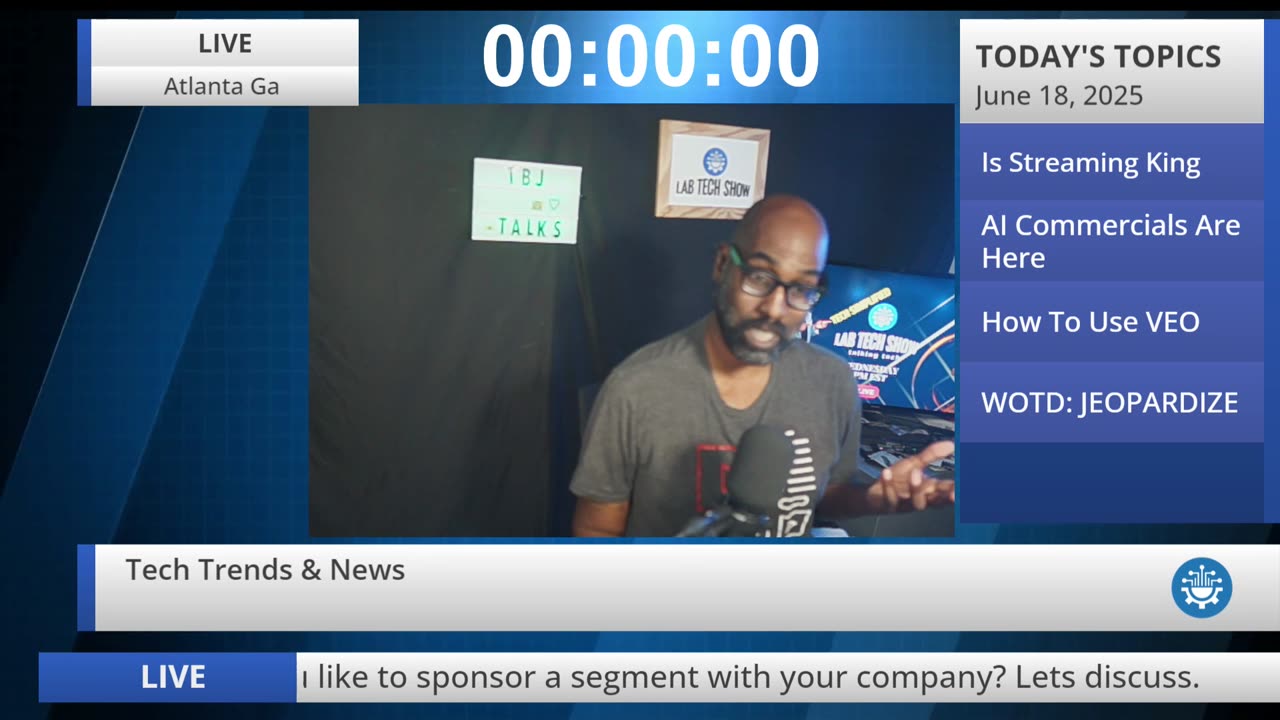 The Lab Tech Show - Talking Tech - June 18, 2025 | 06-18-25