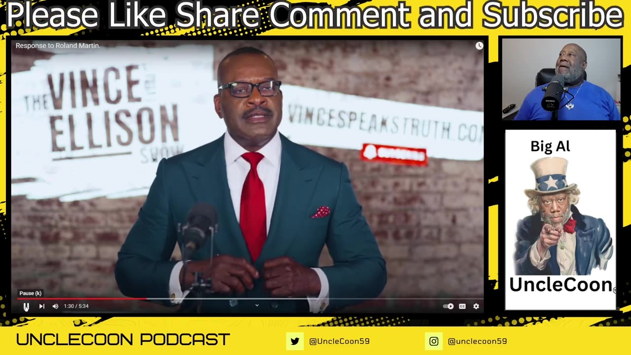 EP. 81| Vince Ellison Challenge to Roland Martin Explained | The Valuetainment Debate Challenge