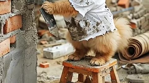 Working Cat & dog