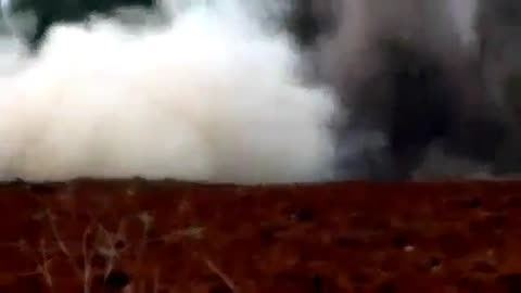 Syrian War Regime BMP-1 hit by IED in Daraa governate 2012.03.29