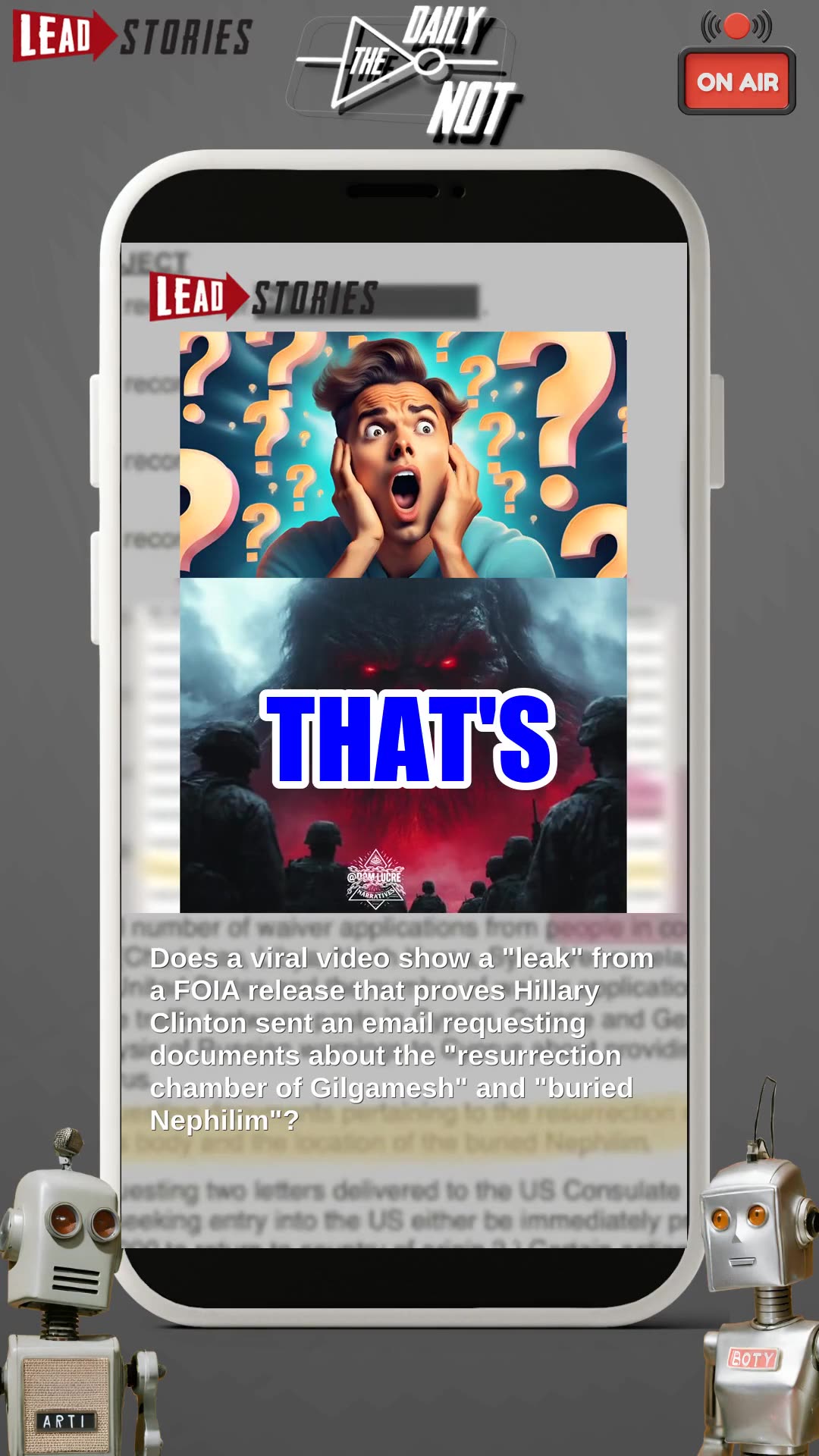 The Daily NOT - A show about what didnt happen today. Episode 495.