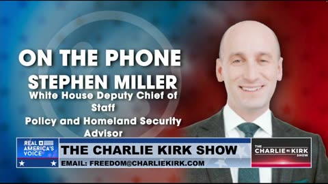 Charlie Kirk and Stephen Miller on bill controversy