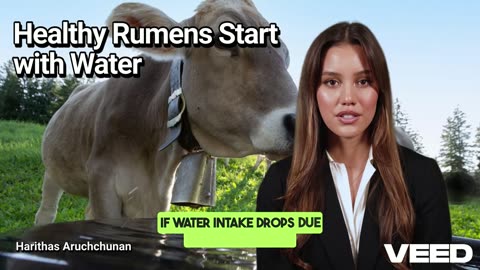 Unlock Rumen Health:Water's Vital Role
