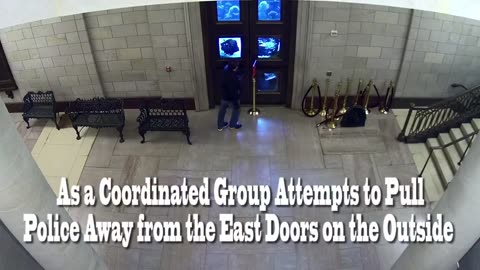 Reveal who ordered the giant magnetic doors at the Capitol to be opened on January 6th.