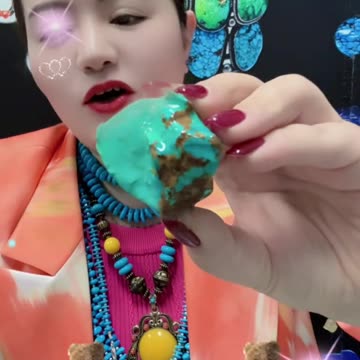 20250705-8 Turquoise Rough: Blind Box Surprise Raw Stone in Geology