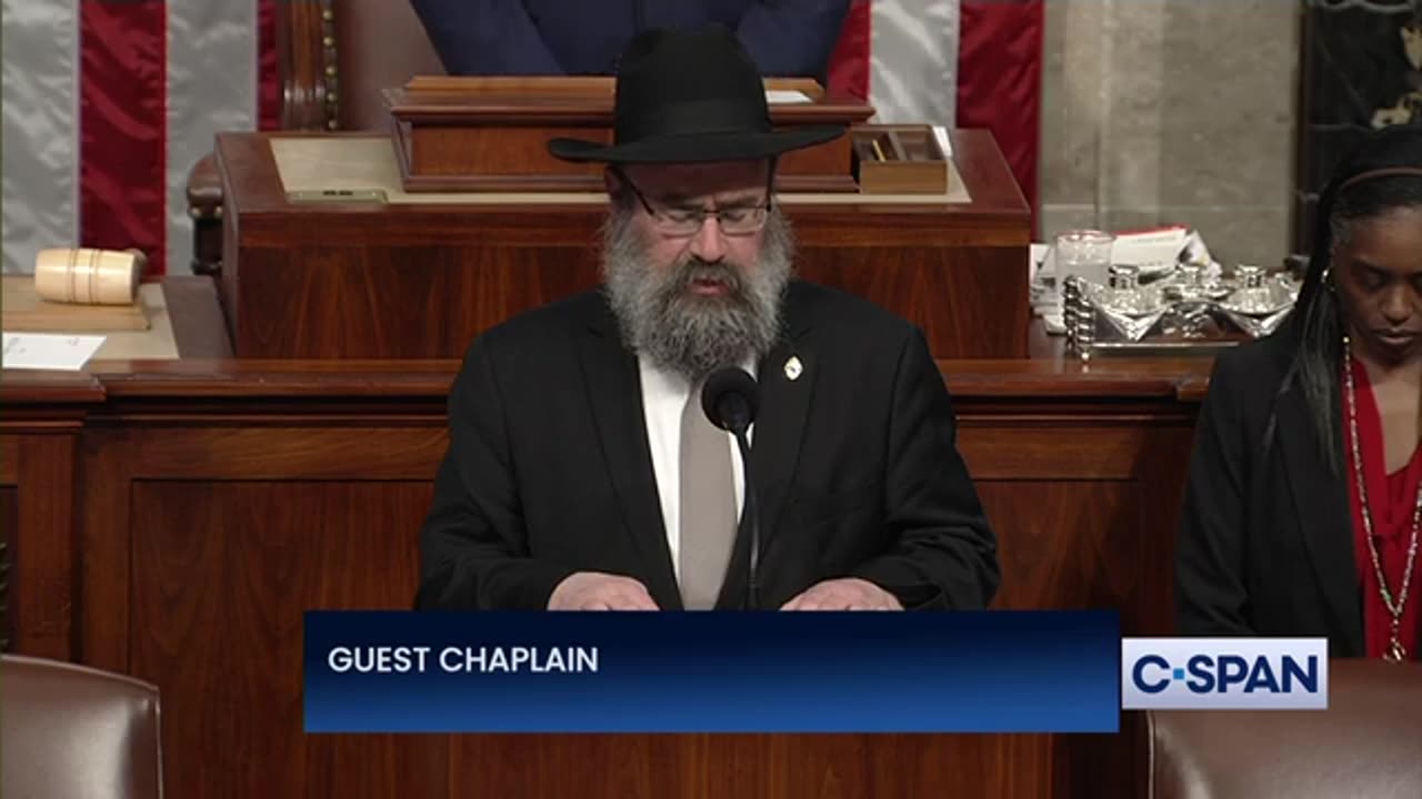 FLASHBACK: Rabbi Pinchus Ciment Lubavitch of Arkansas Daily Congress Prayer March 27, 2025