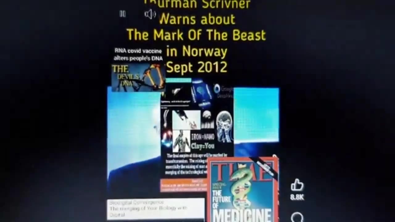 A warning from the past.