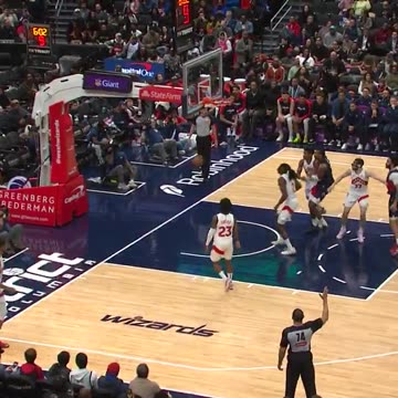 NBA With this 3, Jordan Poole now has the 2nd-most 3PM in a season in Wizards franchise history!