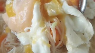 Easy Egg Soup Recipe. #viral #short #cooking #food #recipes #egg #souprecipe