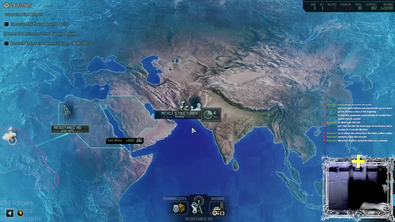 XCOM 2. live cello/guitar/sangin.