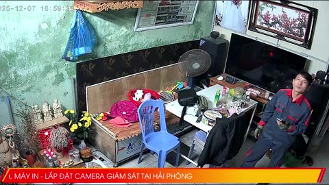 Lắp Camera cho khách hàng tại địa chỉ số 23X, tổ 1 TT An Dương