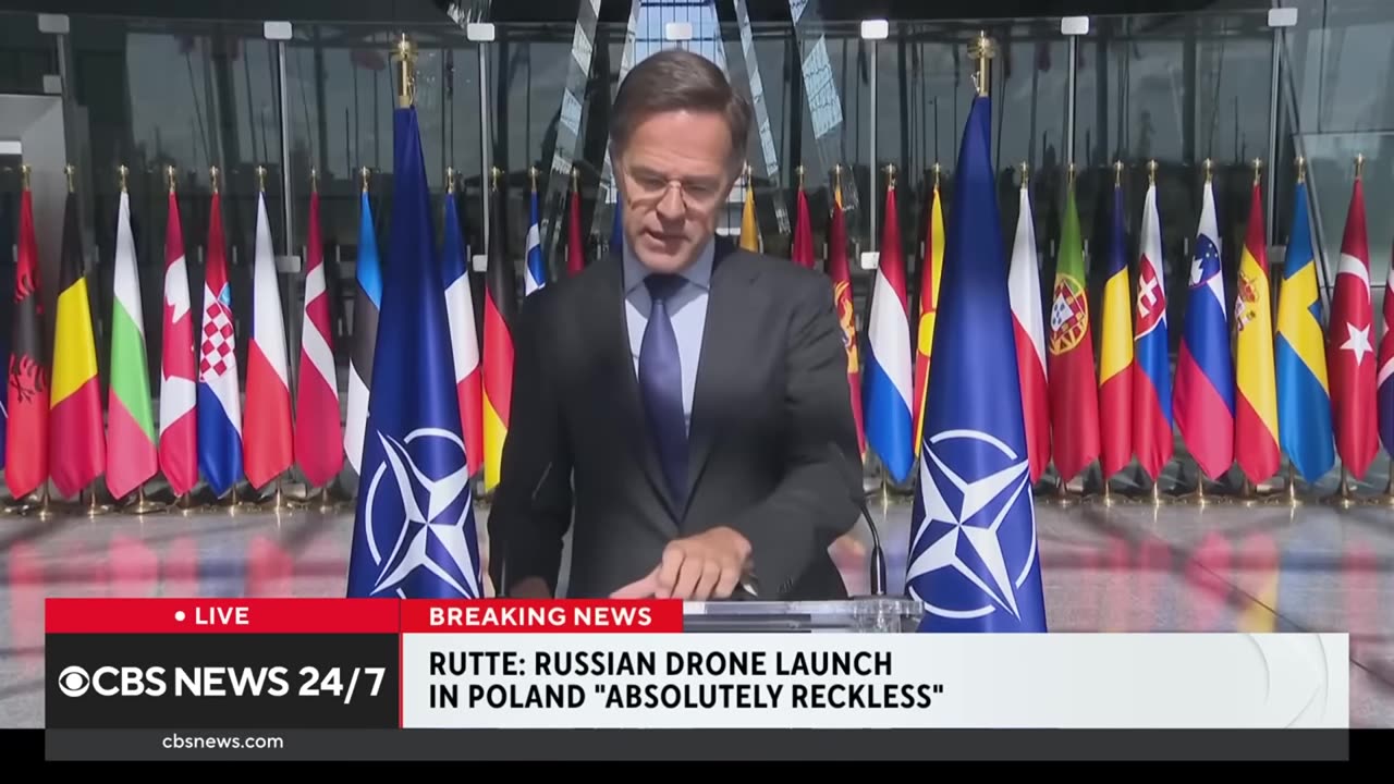 Trump, lawmakers react to Russian drones violating Polish airspace
