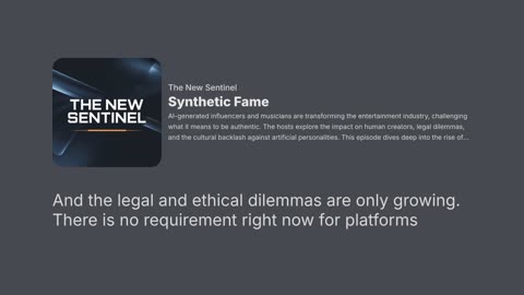 Synthetic Fame