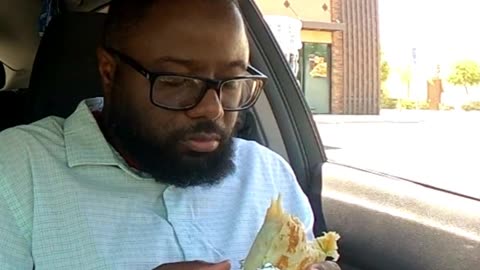 Eating A Burrito