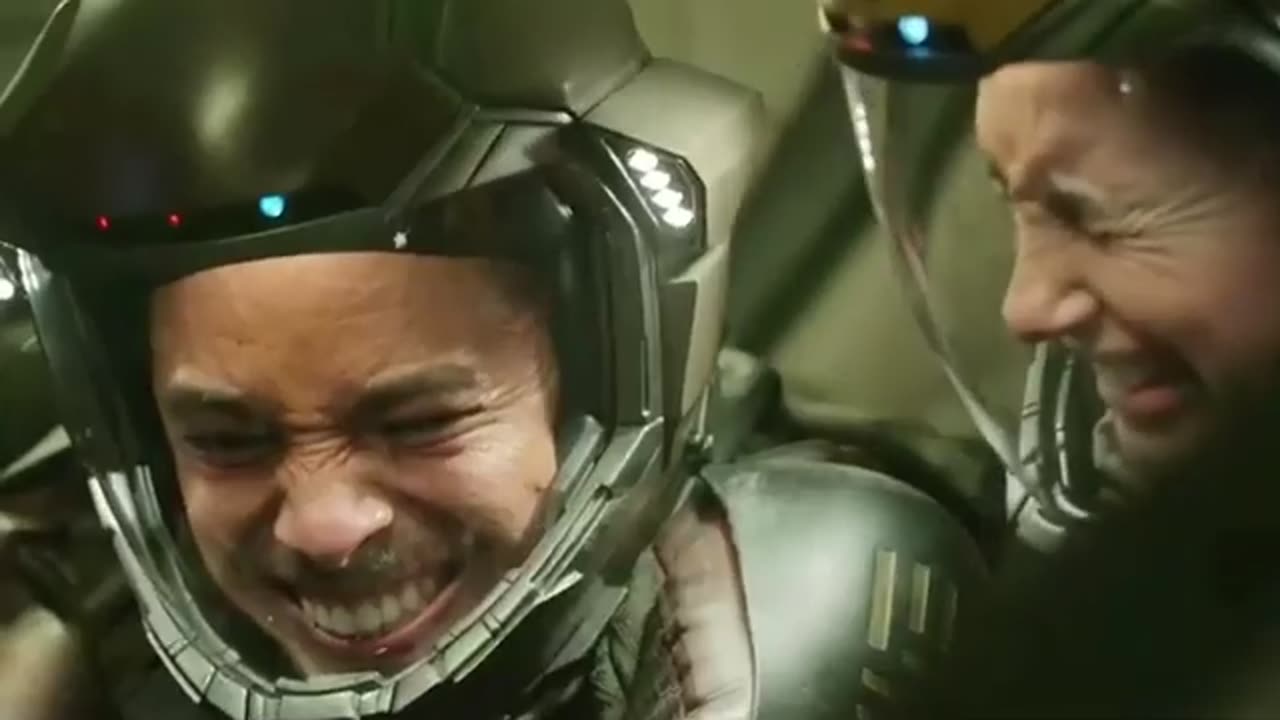 "The astronauts in hibernation were suddenly forced awake as intelligent entities intervened."