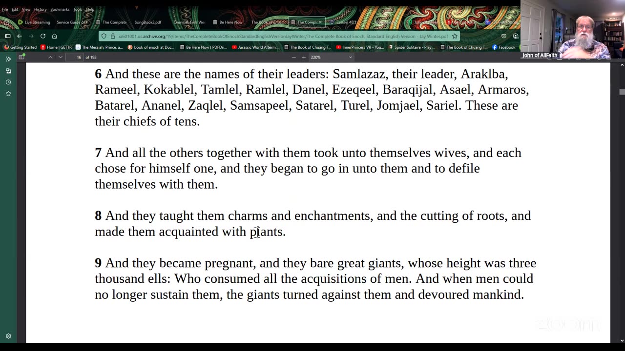 The Book of Enoch with John of AllFaith