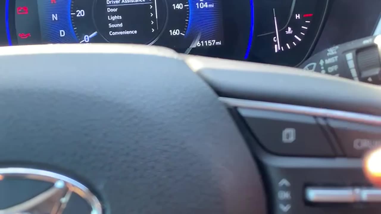 2020 Hyundai Sante Fe - Maintenance Reset