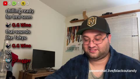 08/25/25 Blackout Andy VOD: "Chillin then grillin a burger Free TTS #IAmTheGwiddler"