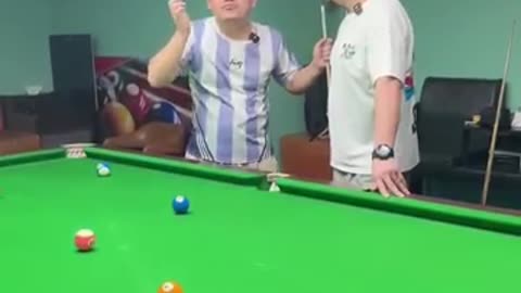 Funny video 😂 billiards games 🤣
