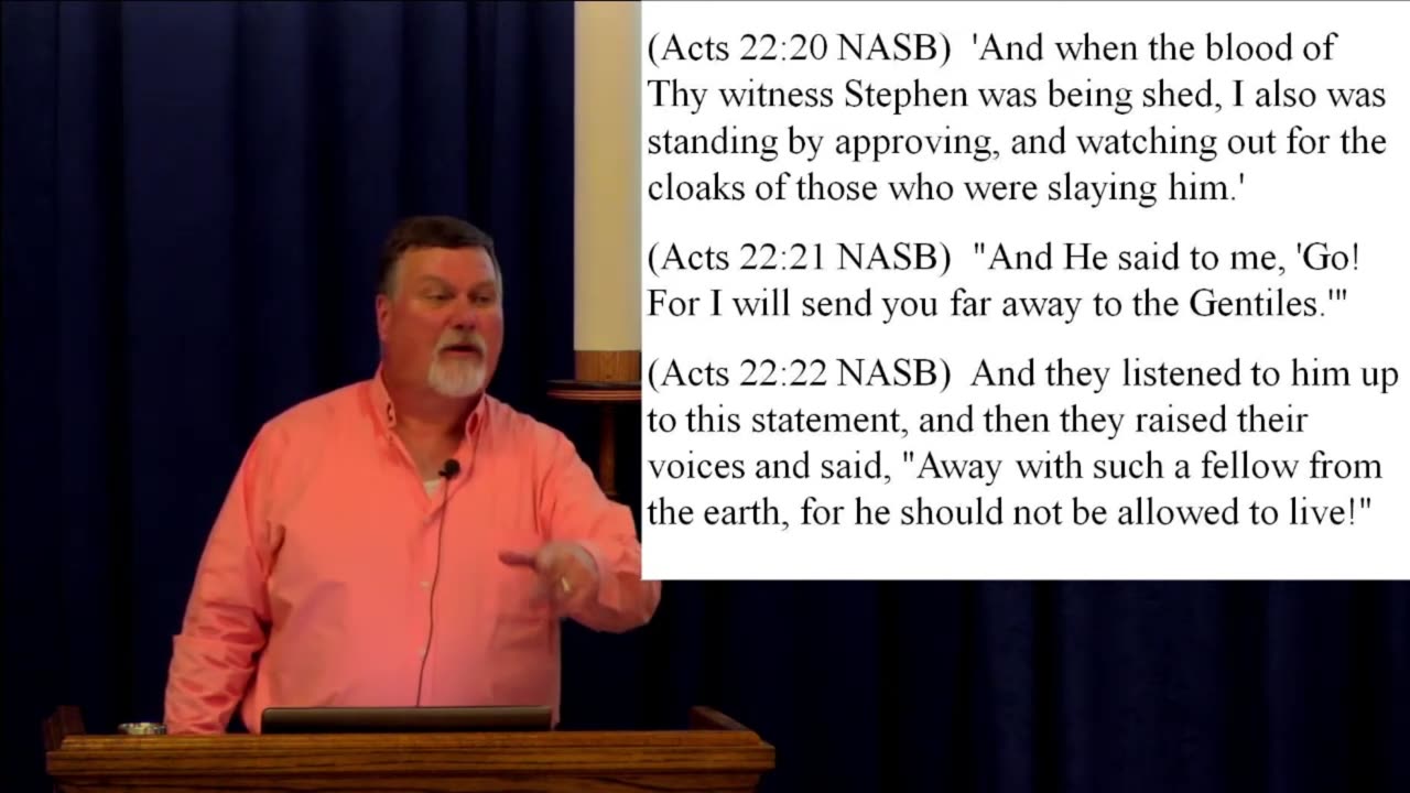 Acts Chapters 21 & 23 – Join us as we discuss Paul's third missionary journey! 2022