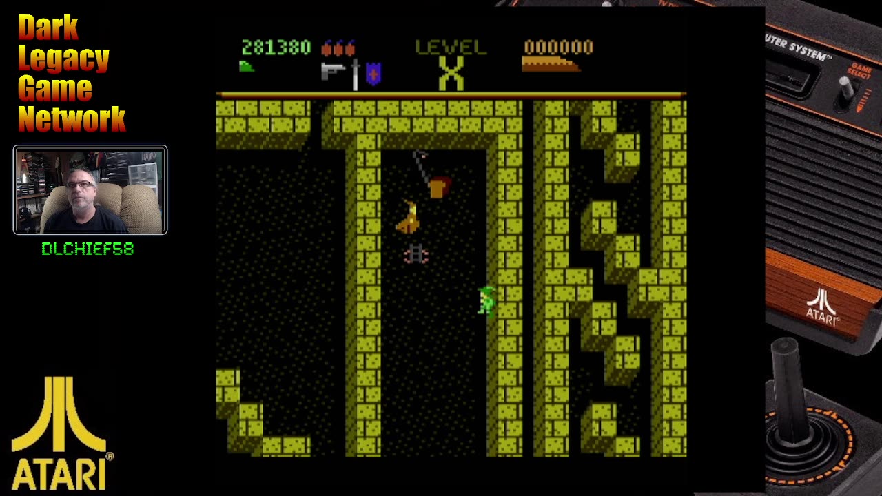 New Retro | Dark Chambers [Atari 7800+] | Game that inspired Gauntlet