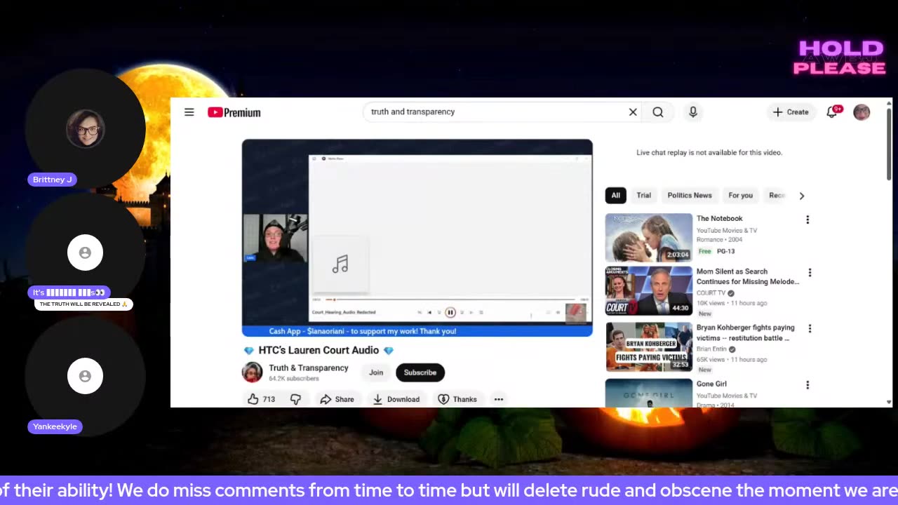 10-23 HTC Stalking Case: Court Docs are released... Lets Talk
