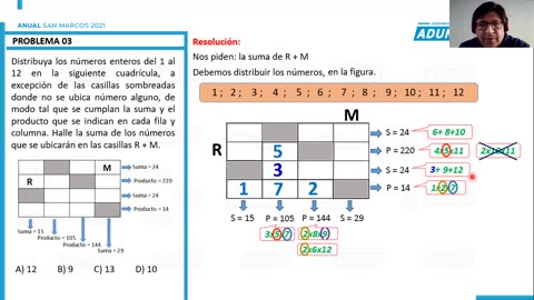 ANUAL ADUNI 2021 | Semana 16 | RM
