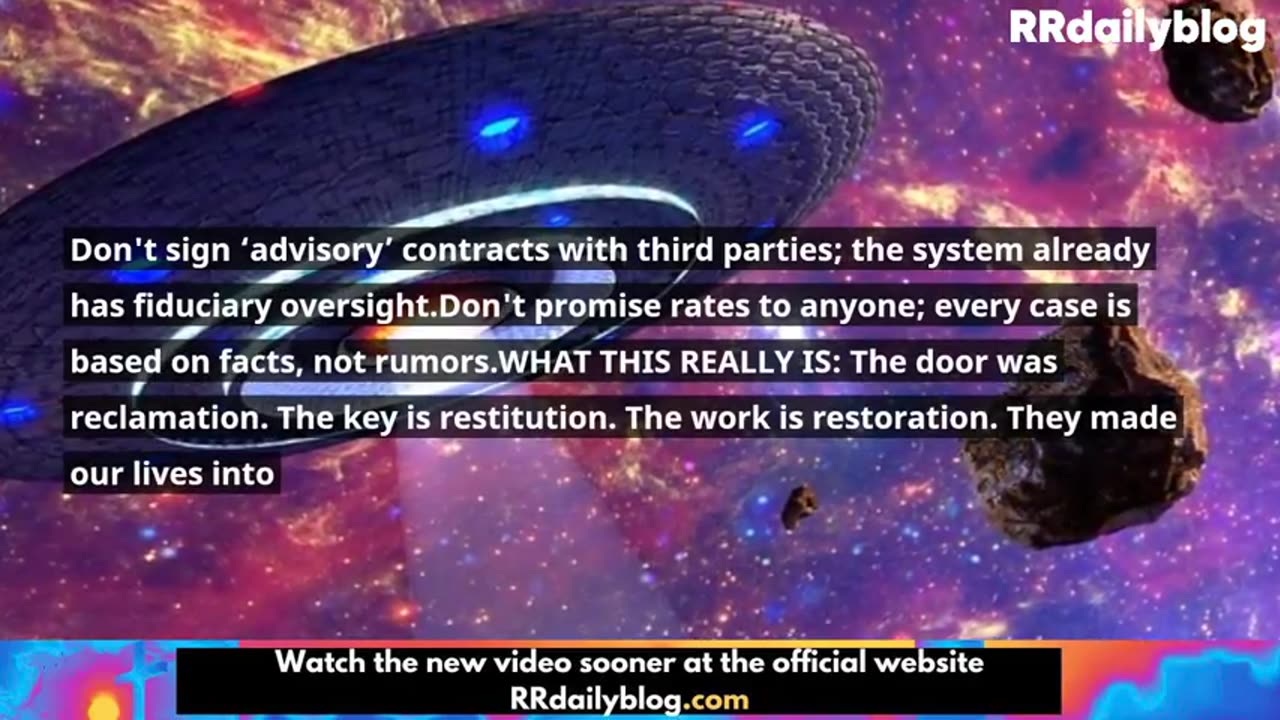 Restored Republic via a GCR: Update as of August 20, 2025