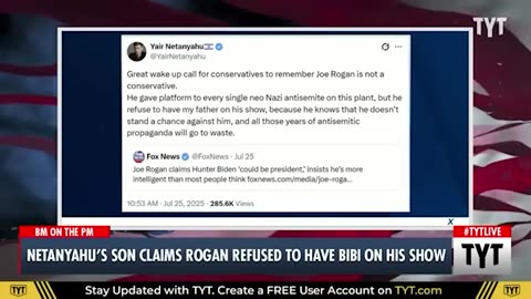 Joe Rogan SNUBS Netanyahu—Netenyahu Melts Down Online