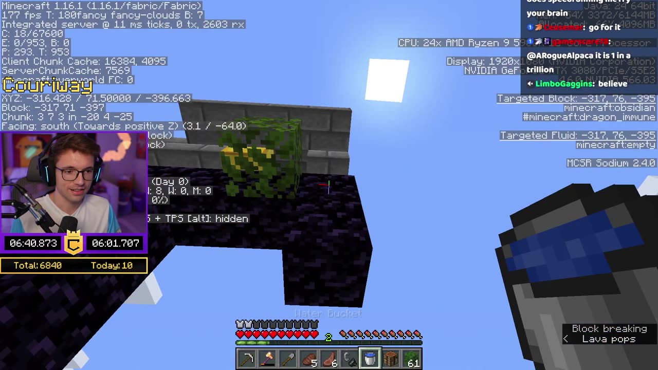 INSANE Minecraft Speedrun Highlights – August 18th