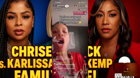 Chrisean Rock DRAGS Karlissa & Tia Kemp?! 👀 Family Feud Explodes on LIVE!