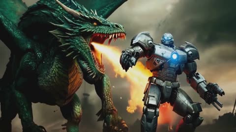 Dragon vs Robots