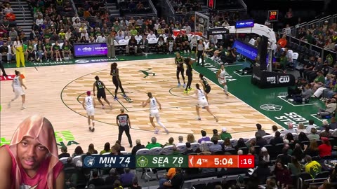 SEATTLE STORM DID WHAT?? Minnesota Lynx vs. Seattle Storm | FULL GAME HIGHLIGHTS Reaction