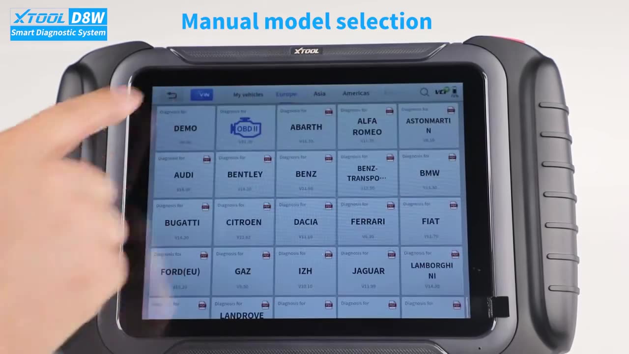 XTOOL D8W BT Diagnostic Tool