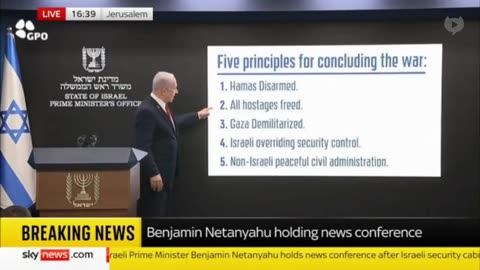 Benjamin Netanyahu Says an Israeli Ground Invasion of Gaza is “The Best Way to End the War”