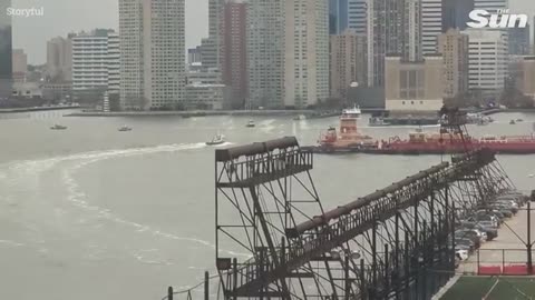 Haunting final pics as Hudson River helicopter crash victims identified as tech boss & family