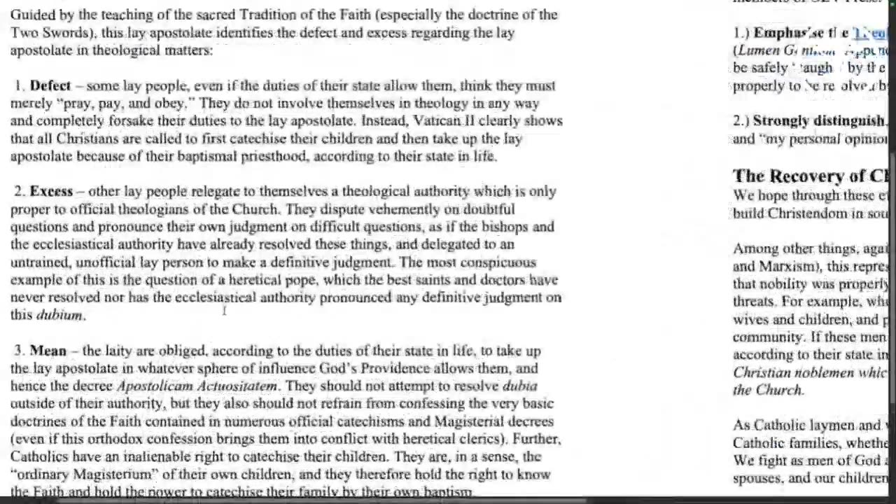 The Mean of Virtue for the Lay Apostolate